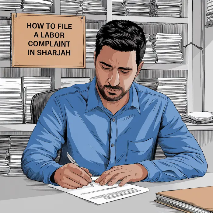 كيفية تقديم شكوى عمالية في الشارقة - محامي عمالي الإمارات