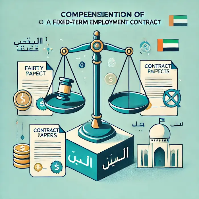 التعويض عن إنهاء عقد العمل محدد المدة في الإمارات