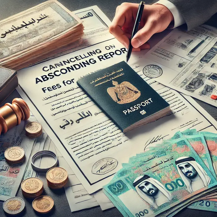 كم رسوم إلغاء بلاغ الهروب في الإمارات؟ - محامي عمالي