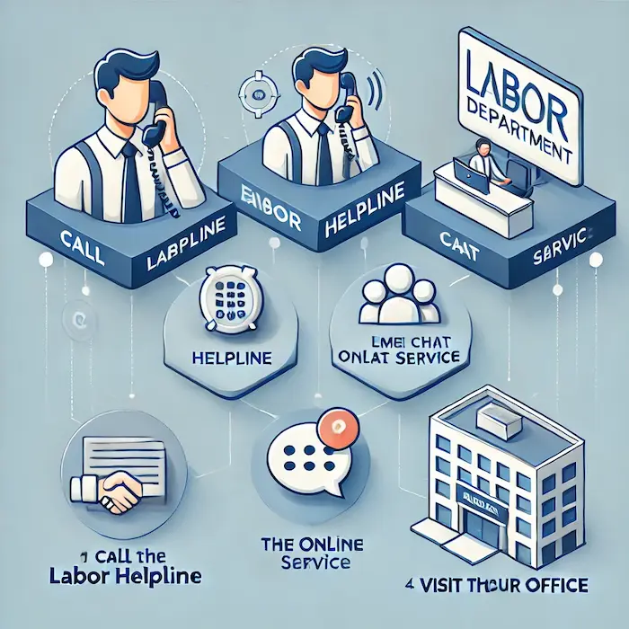 كيف أتواصل مع العمل والعمال في دبي؟ - محامي عمالي الإمارات