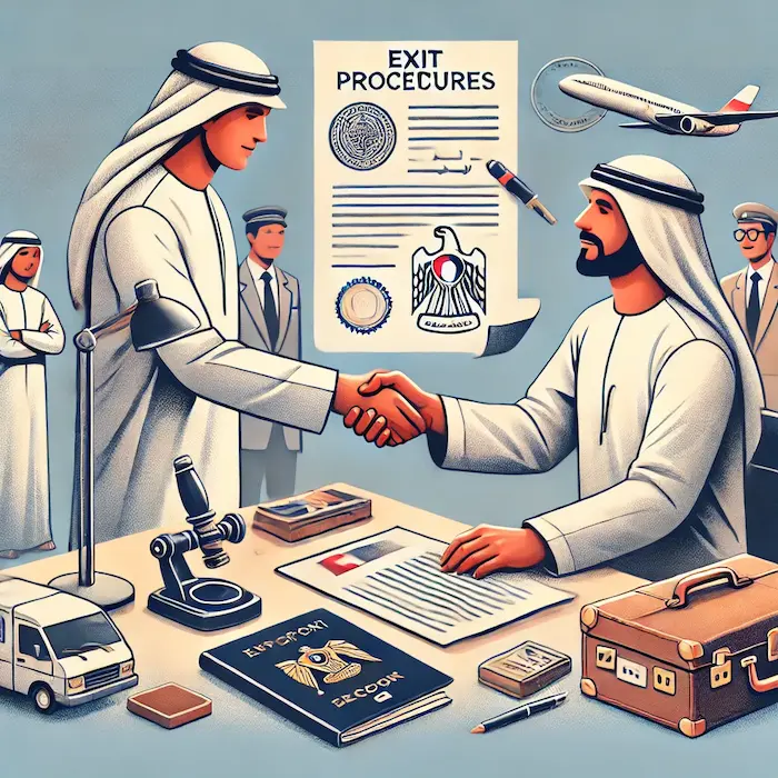 إجراءات مخالصة عامل منزلي في دولة الإمارات العربية المتحدة 2 إجراءات مخالصة عامل منزلي في دولة الإمارات العربية المتحدة