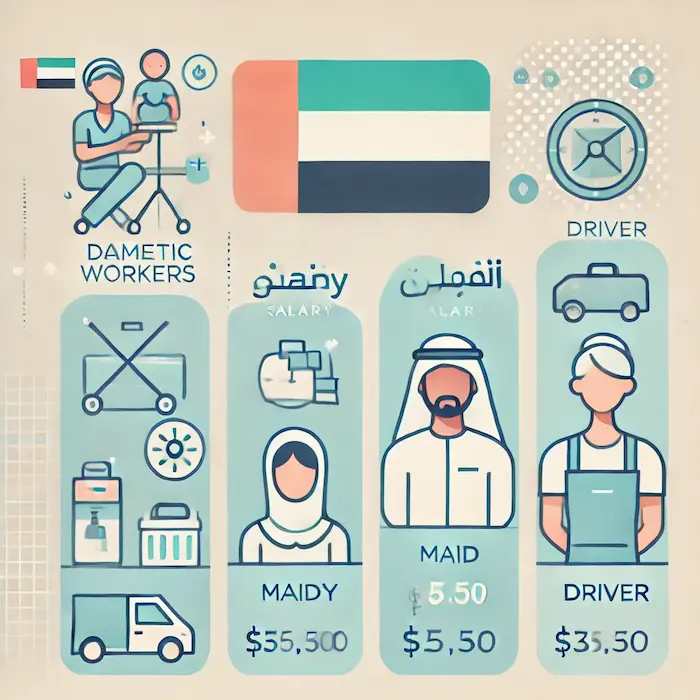كم راتب العمالة المنزلية في الإمارات - محامي عمالي إماراتي