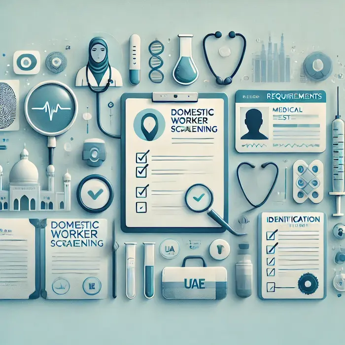 متطلبات فحص العمالة المنزلية في الإمارات - محامي عمالي